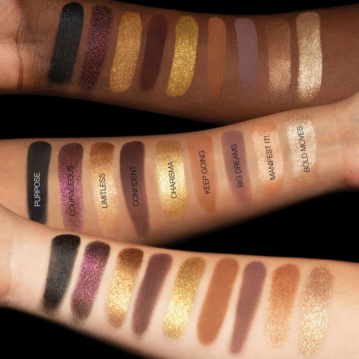 Huda Beauty Empowered Eye Shadows Palette - 18 Color