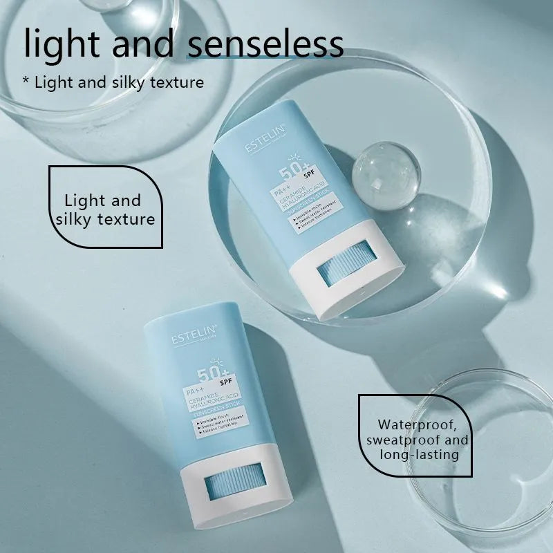 ESTELIN Hyaluronic Acid & Ceramide 50SPF Sunscreen Stick - 20g