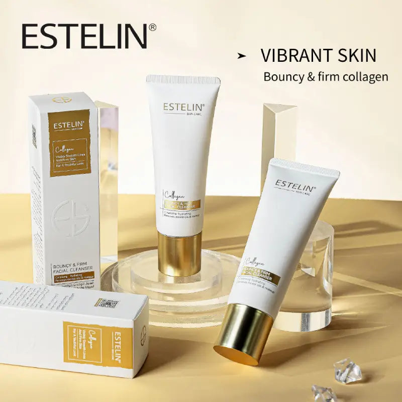 Estelin Collagen Bouncy & Firm Facial Cleanser - 120g
