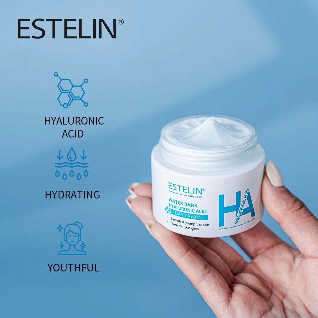Estelin Water Bank Hyaluronic Acid Day Cream - 50g