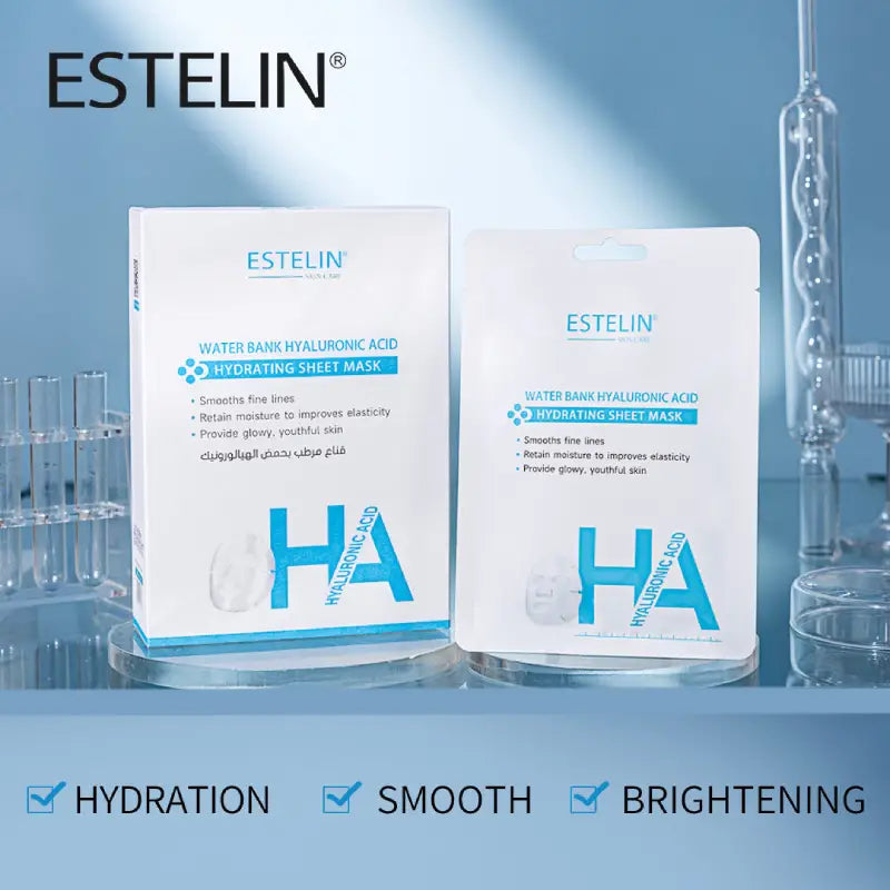 Estelin Water Bank Hyaluronic Acid Hydrating Sheet Mask - 25g