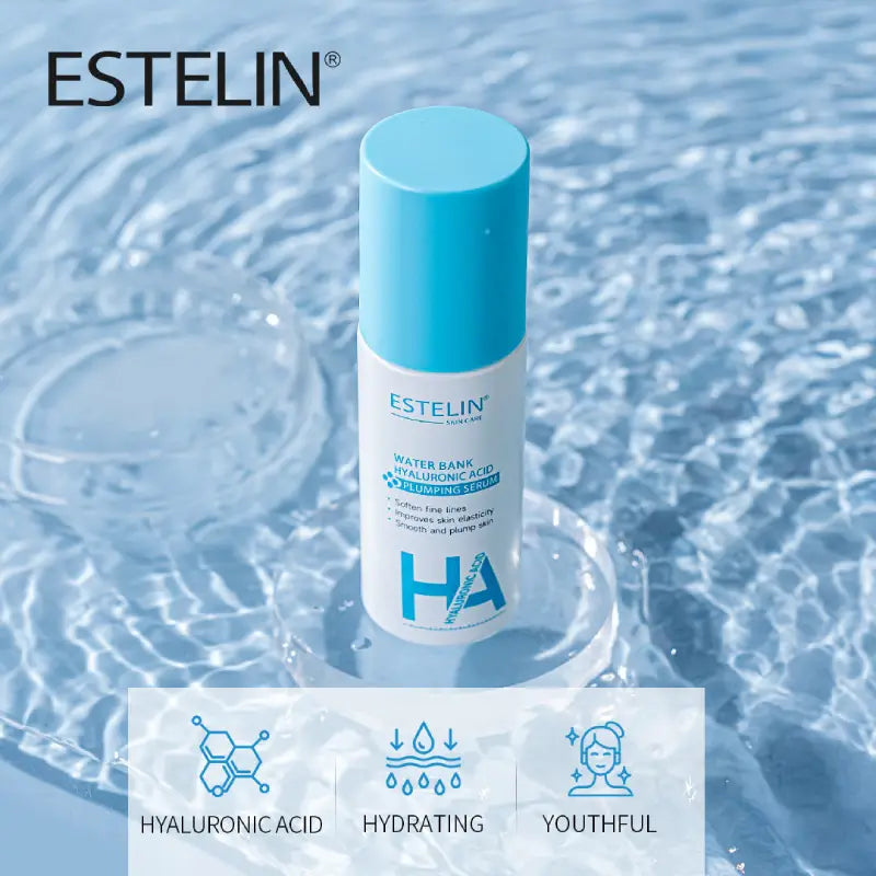 Estelin Water Bank Hyaluronic Acid Plumping Serum - 50ml
