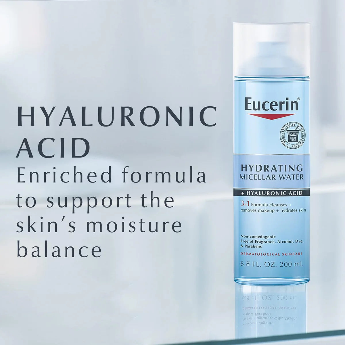 Eucerin Hydrating 3-in-1 Micellar Water 200ml