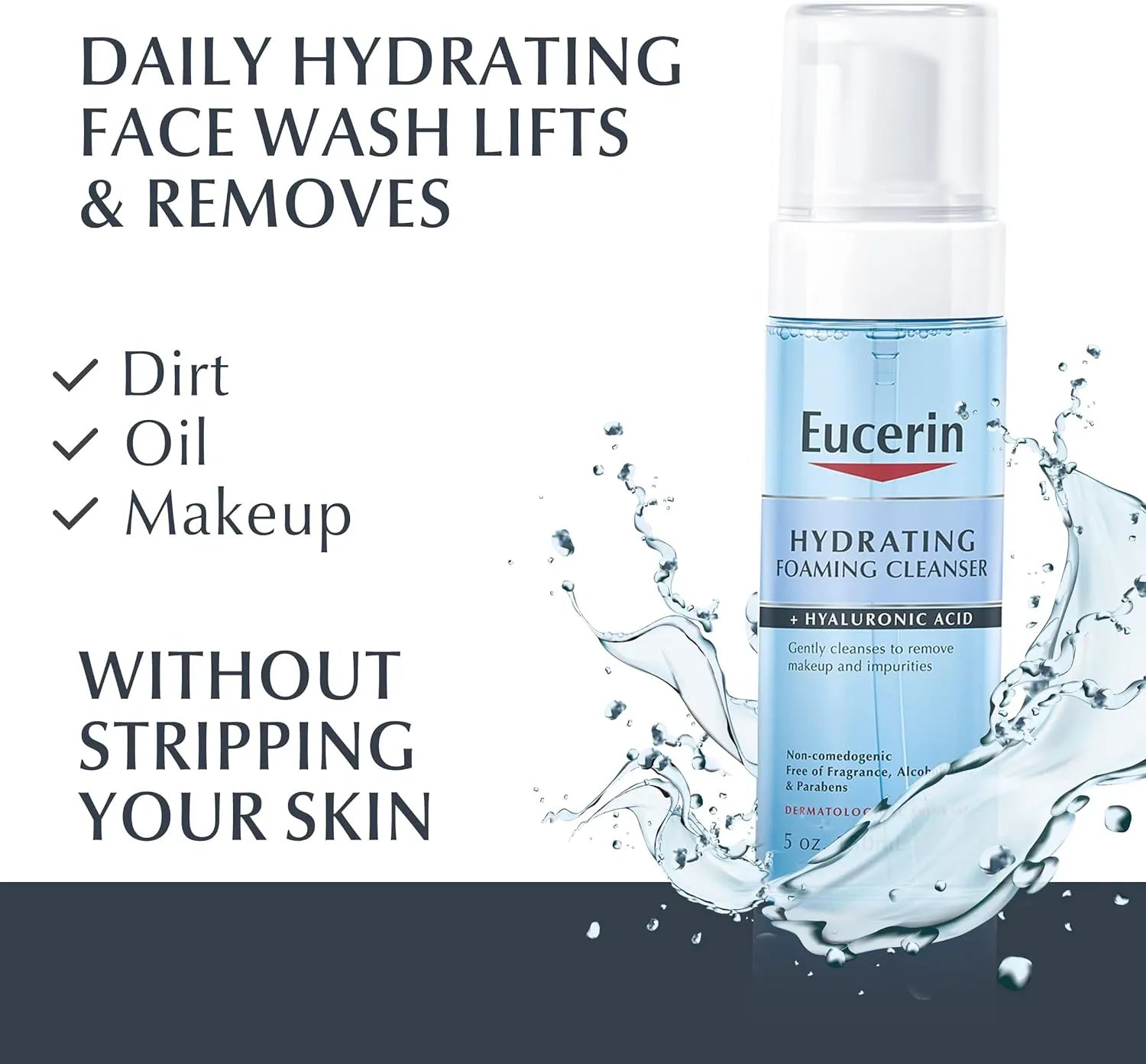 Eucerin Hydrating Foaming Cleanser 150ml