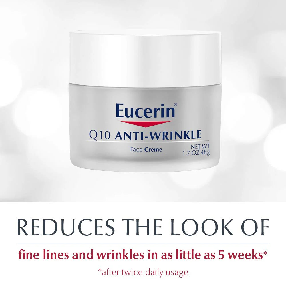 Eucerin Q10 Anti-Wrinkle Face Cream - 48g