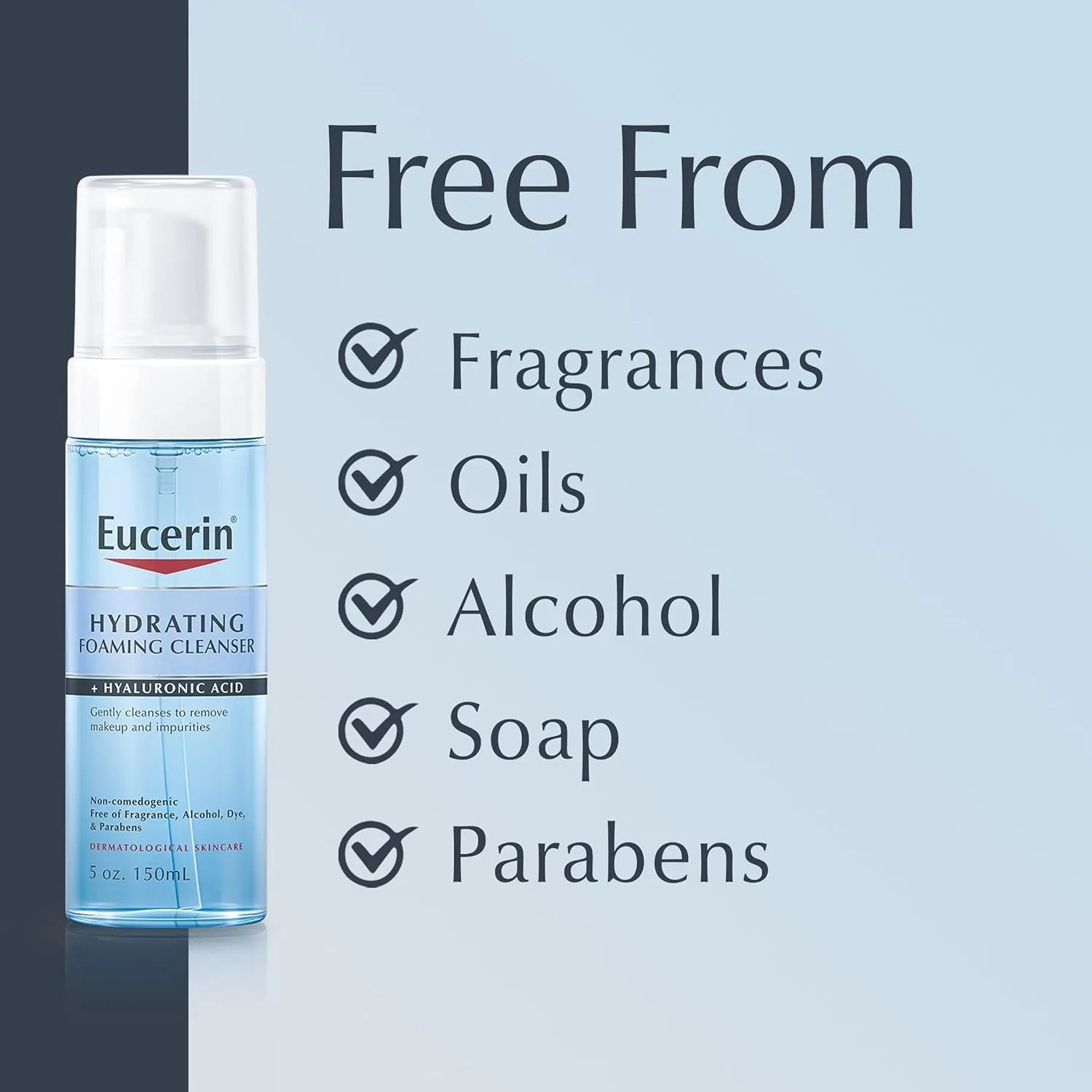 Eucerin Hydrating Foaming Cleanser 150ml
