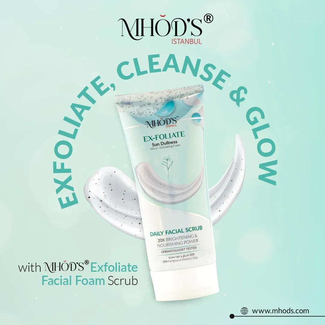 Mhod’s Istanbul Exfoliate Sun Dullness Daily Facial Scrub - 100g