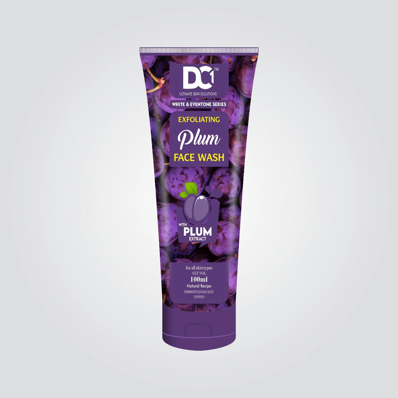 DC Ultimate Facial Series Exfoliating Plum Face Wash 150ml