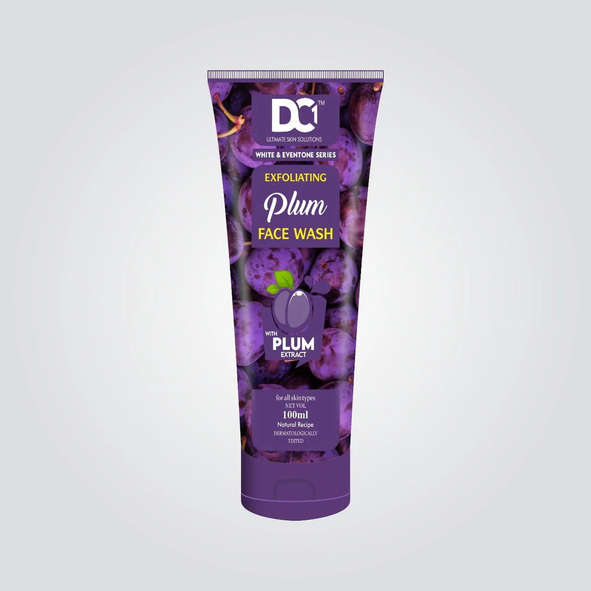 DC Ultimate Facial Series Exfoliating Plum Face Wash 150ml