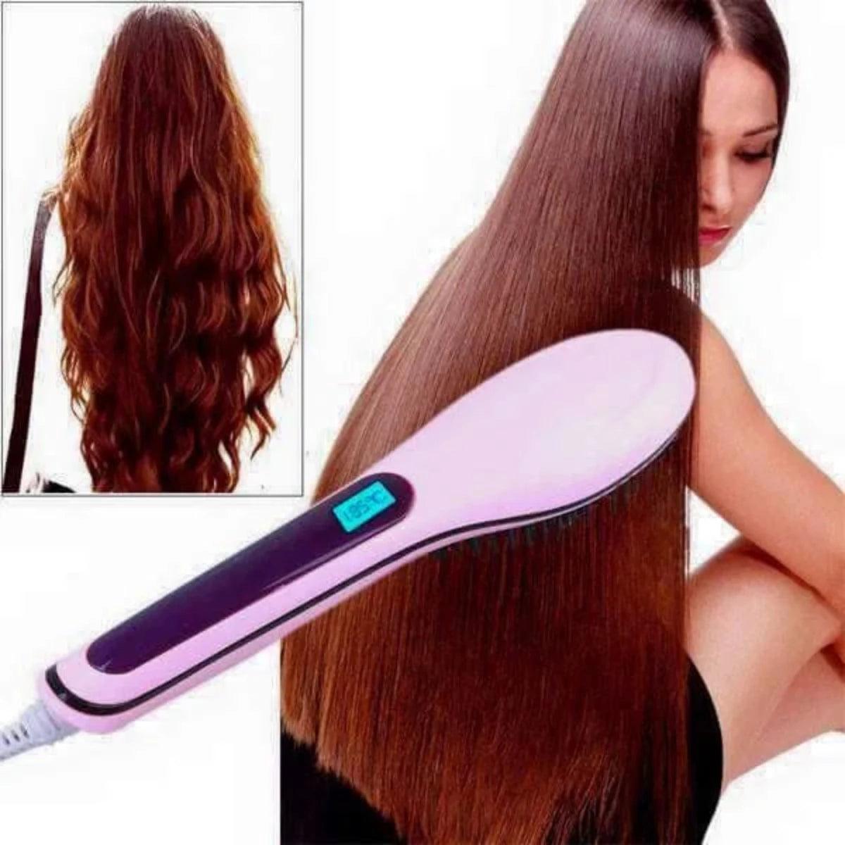 Marske Professional Electric Hair Straightening Brush