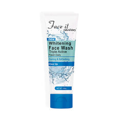 Face it Natural Story New Whitening Triple Active Face Wash 100g