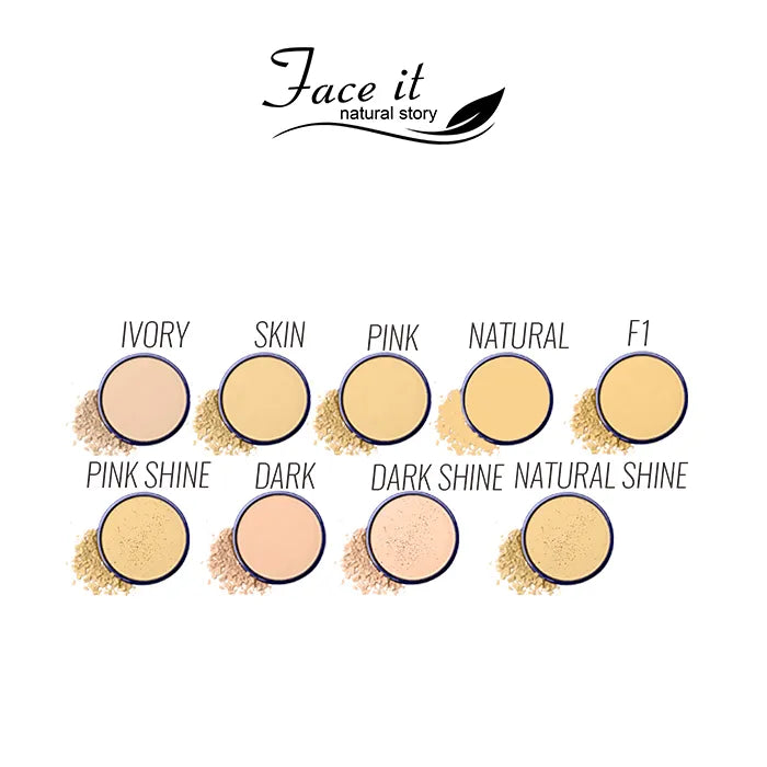 Face it High coverage Oil Control Powder Foundation