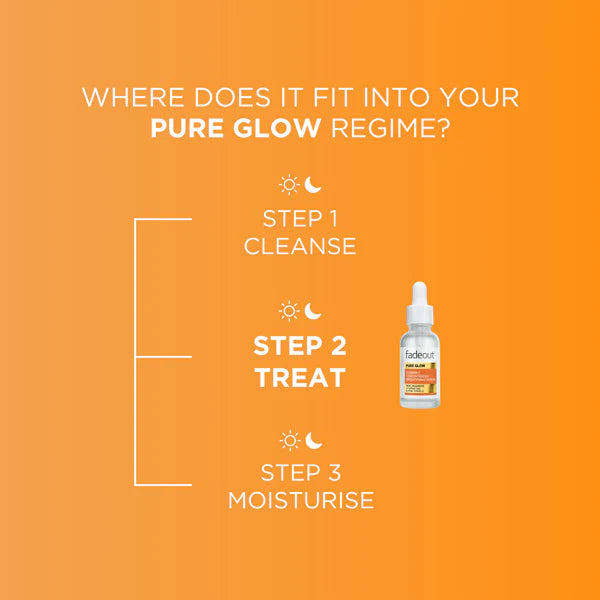 Fadeout Pure Glow Vitamin C Whitening Face Serum - 30ml