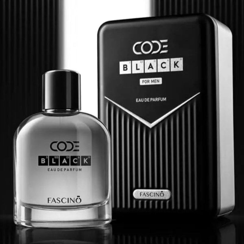 Fascino Code Black Perfume (100ml)