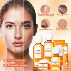 Fayankou 6 in 1 Vitamin C Facial Kit Skin Care Set