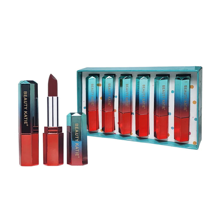 Beauty Katie New 6pcs Fancy Lipstick Set