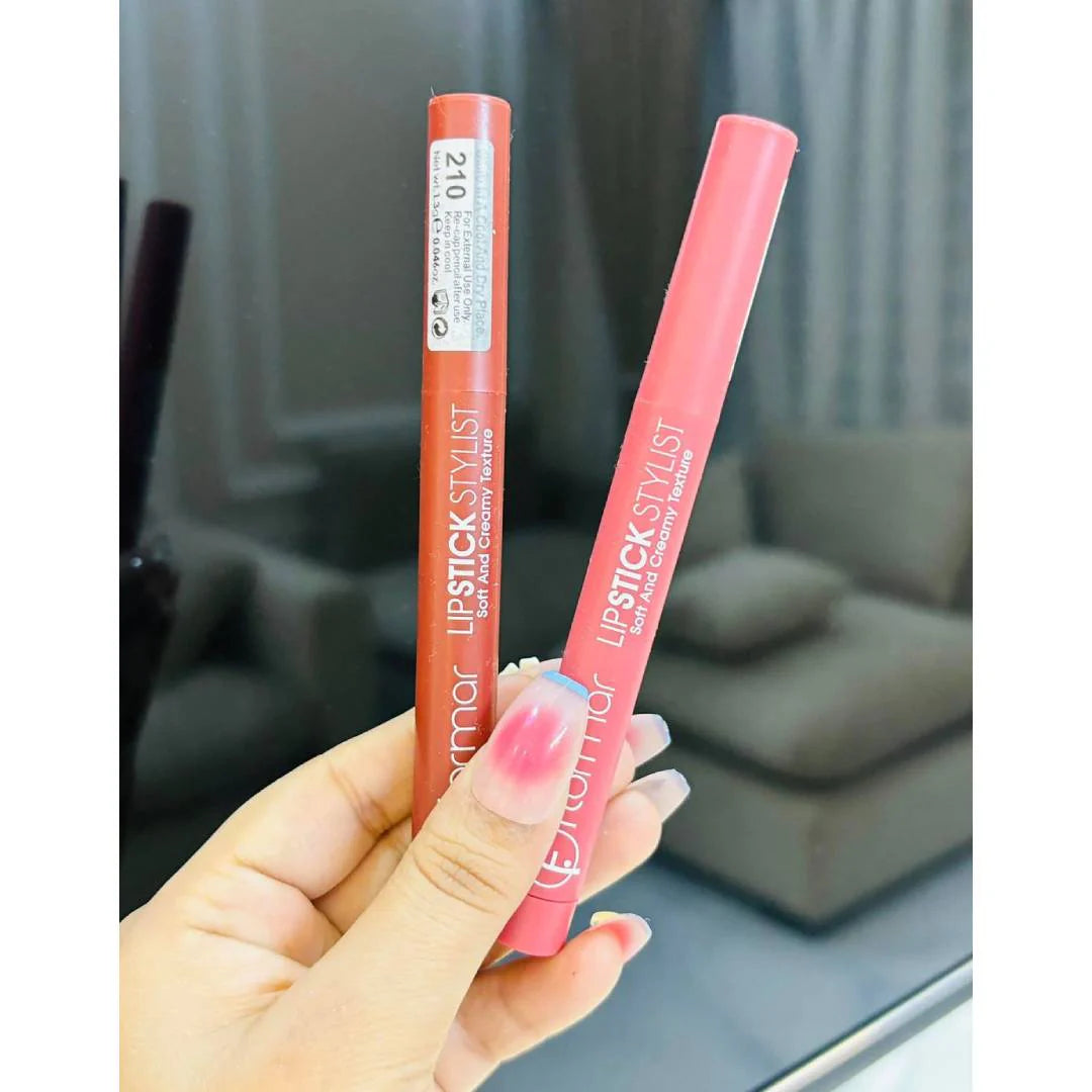 Flormar Lipstick Stylist Soft And Creamy Texture Lip Crayons