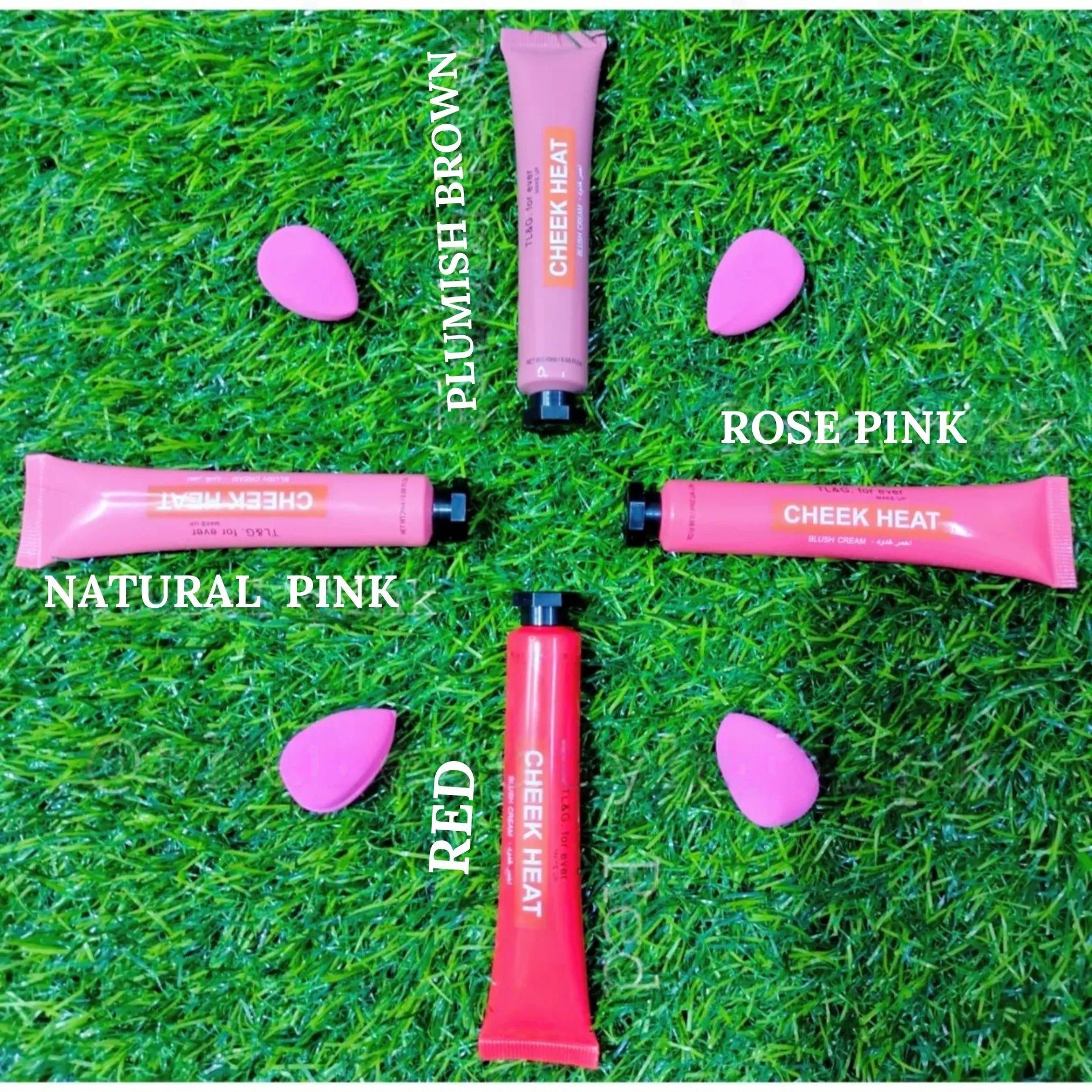 TL & G Forever Cheek Heat Blush with Blender