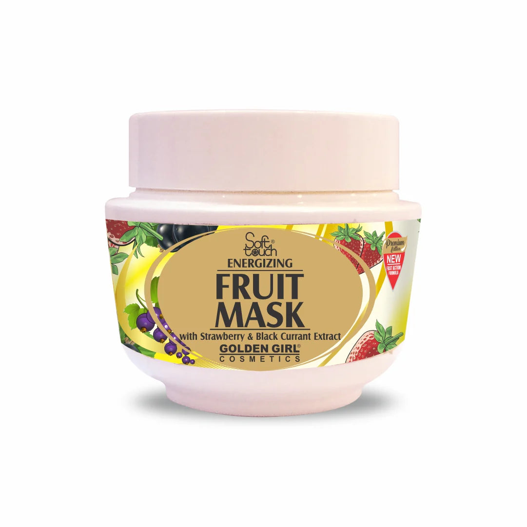 Soft Touch Fruit Mask - Strawberry & Blackcurrant