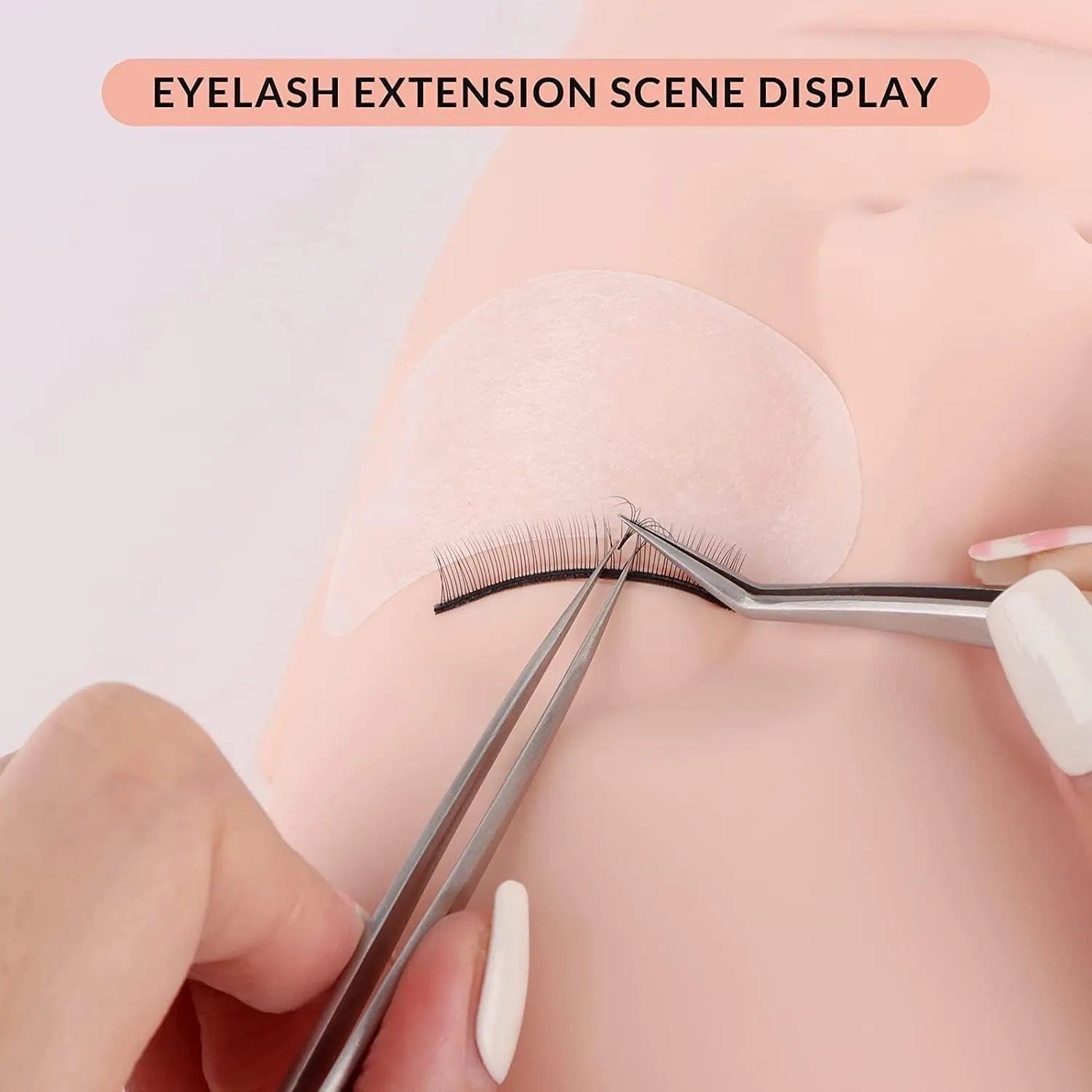 Full Face Silicone Face , Lips , Eyes , Lashes Makeup Artist Practice & Training Dummy