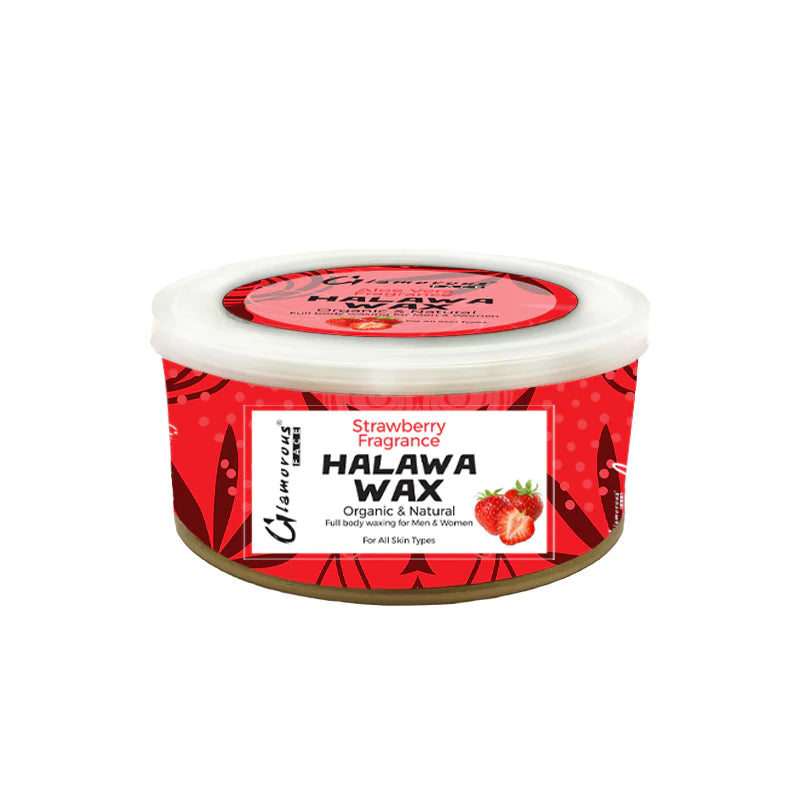 Glamorous Face Next Level Halawa Wax, Finger Wax With Wax Applicator Card 300G