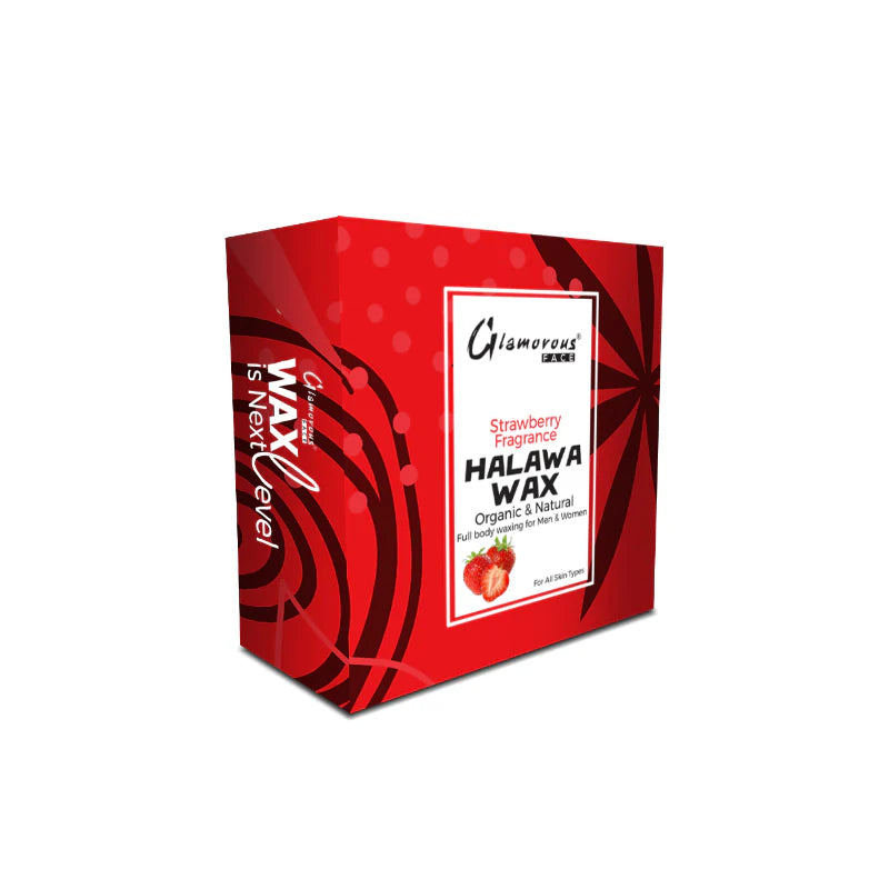 Glamorous Face Next Level Halawa Wax, Finger Wax With Wax Applicator Card 300G