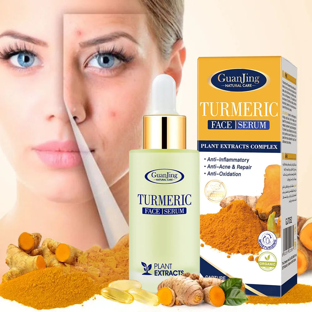 GUANJING Turmeric Extract Anti Wrinkle Face Serum
