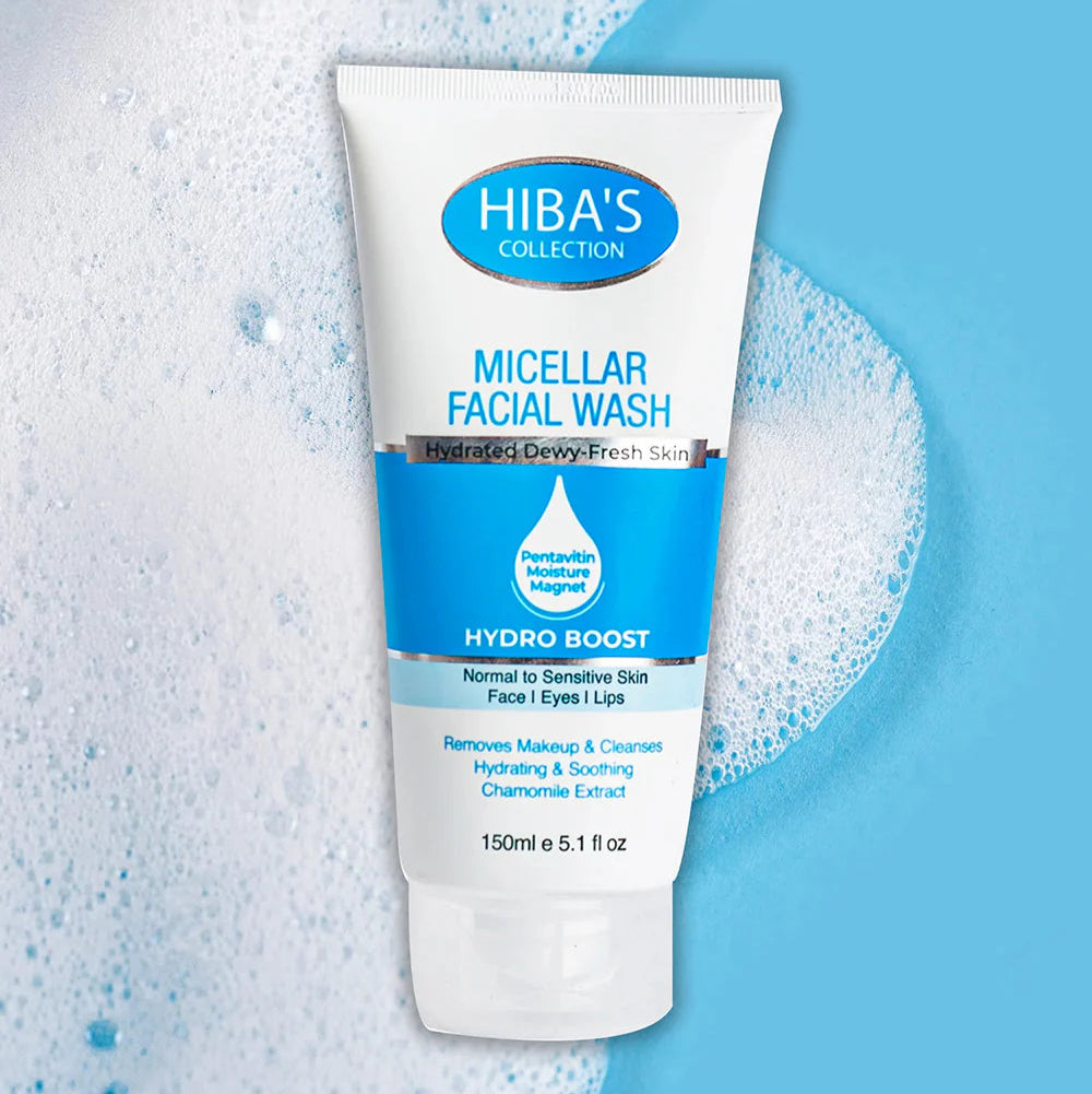 Hiba's Collection  Micellar Facial Wash - 150ml