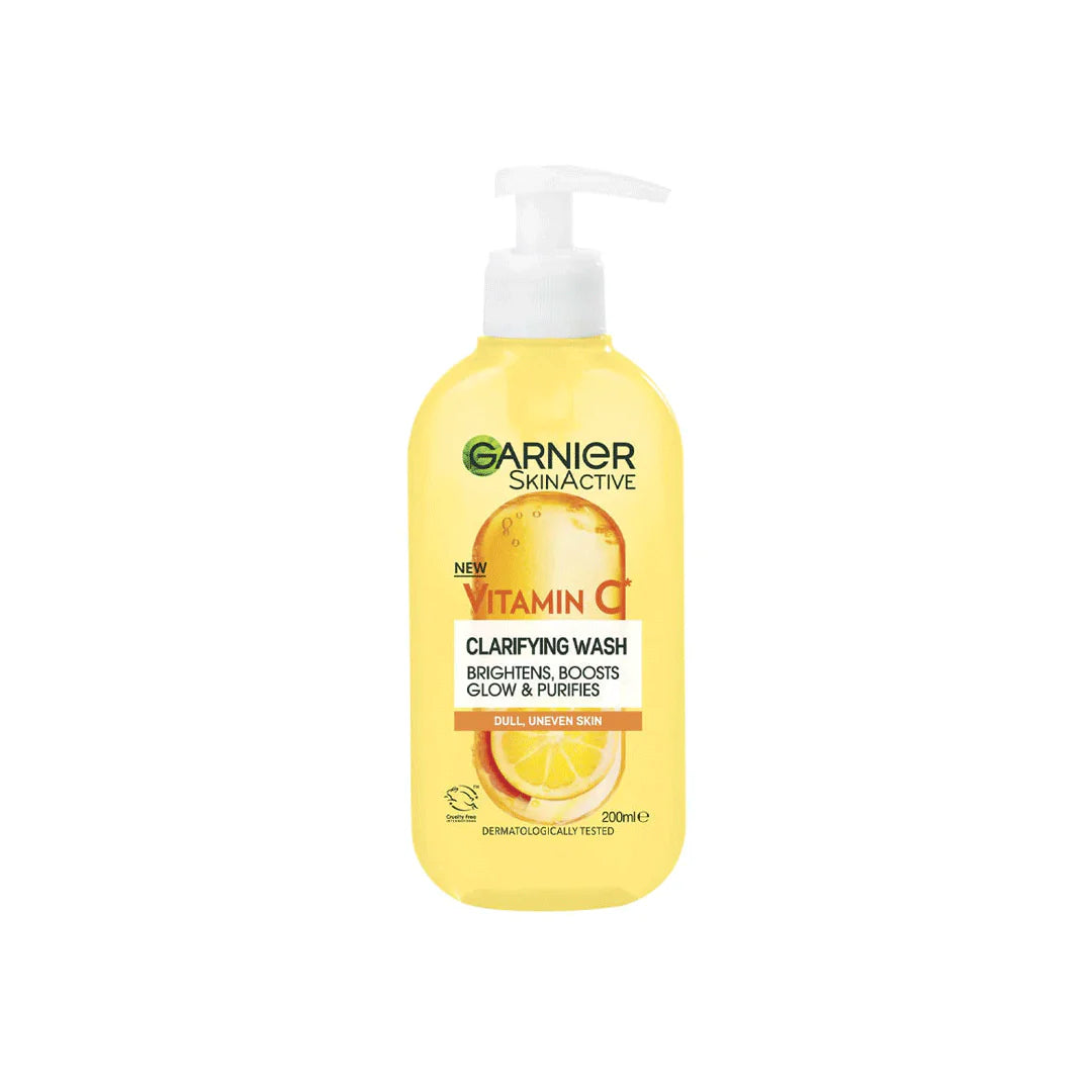 Garnier Vitamin C Clarifying Wash for Dull Uneven Skin - 200ml