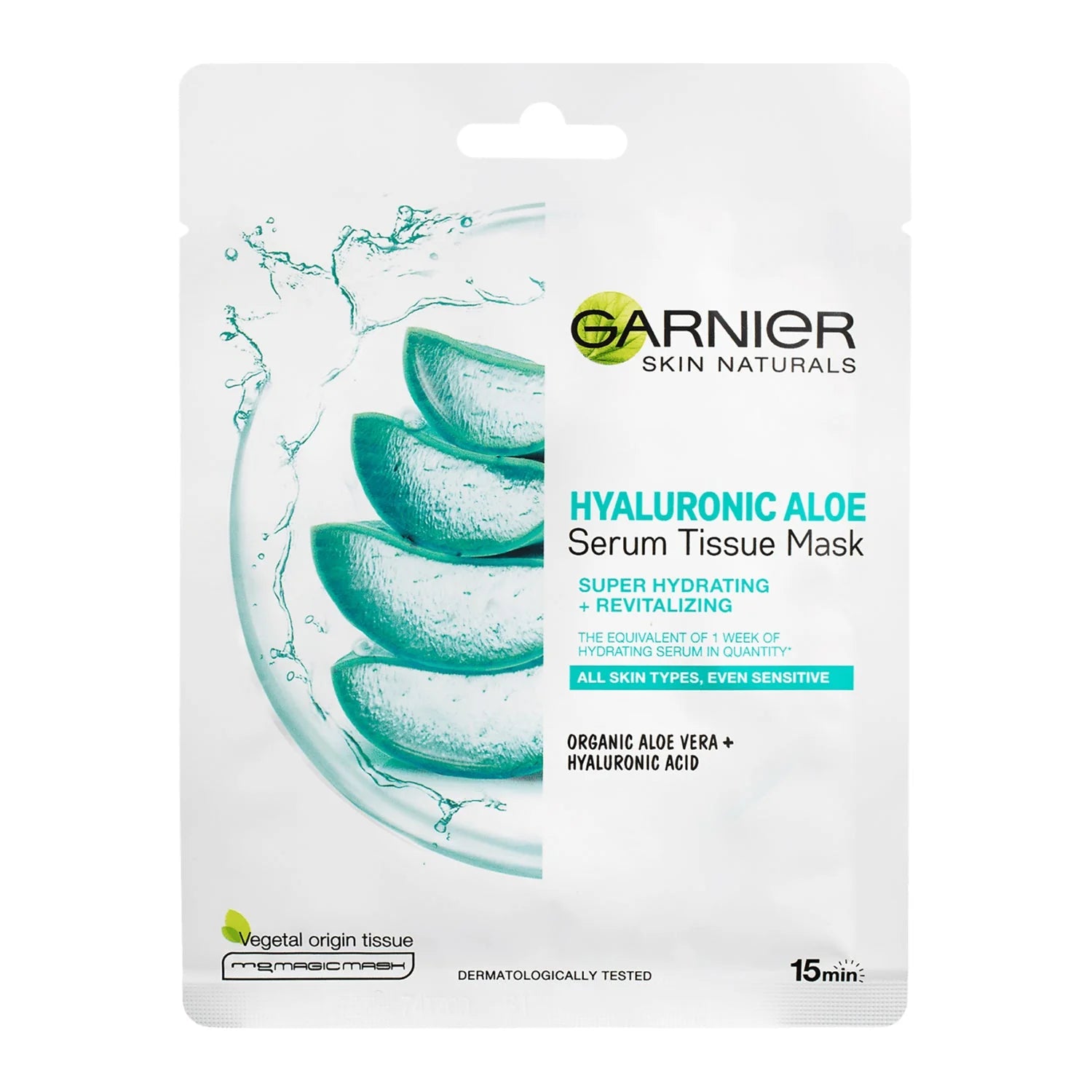Garnier Hydra Bomb Hyaluronic Aloe Vera Serum Sheet Mask - 28g