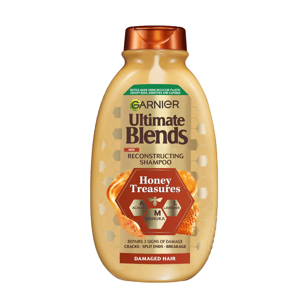Garnier Ultimate Blends Honey Treasures Shampoo - 400ml
