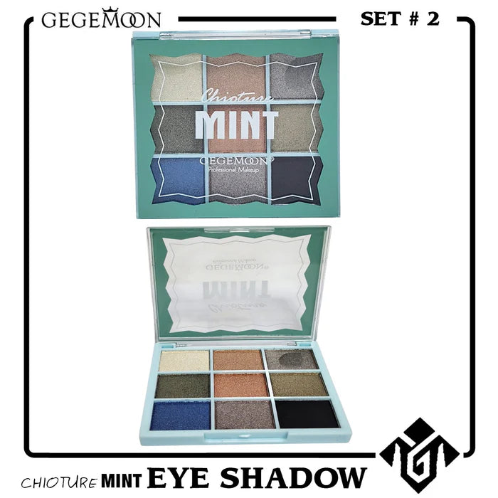Gege Moon 9 color CHIOTURE MINT Eyeshadow Kit