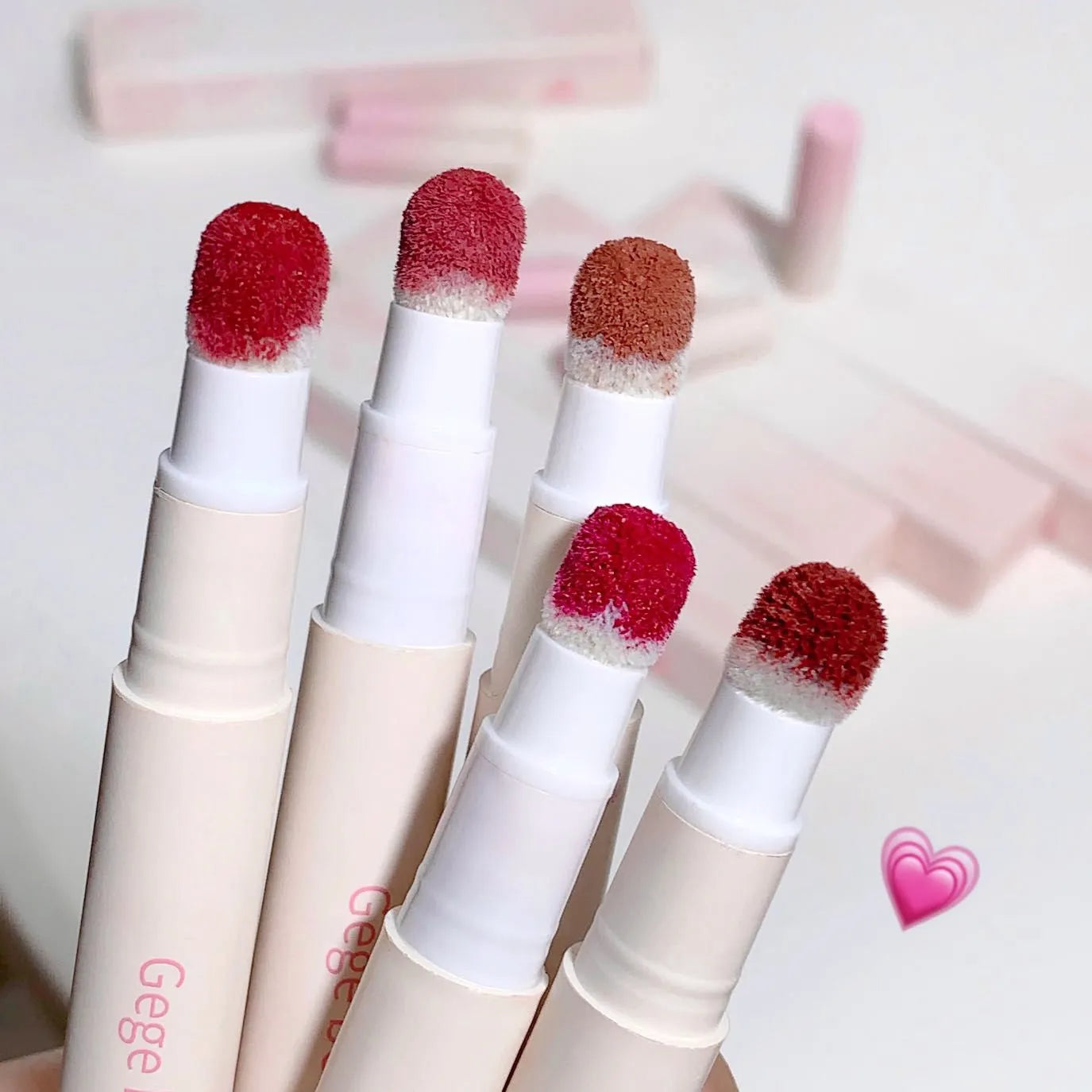 Gege Bear Cushion Matte Waterproof Lippies