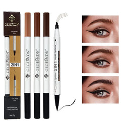Gegemoon 2 in 1 eyebrow & Eyeliner Pen