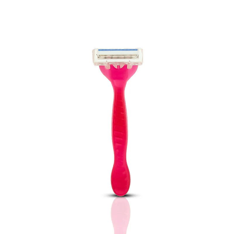 Glamorous Face 2 In 1 Adjustable Razor 3 blades For Women