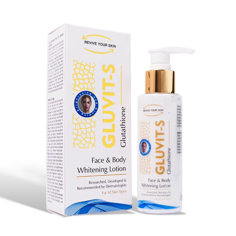 Asra derm Gluvit-s Face & Body Whitening Lotion 100ml