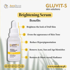 Asra derm Gluvit-s Skin Brightening Serum 30ml