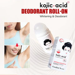 GuanJing Kojic Acid Deodorant Perfume Underarm Roll On - 50ml