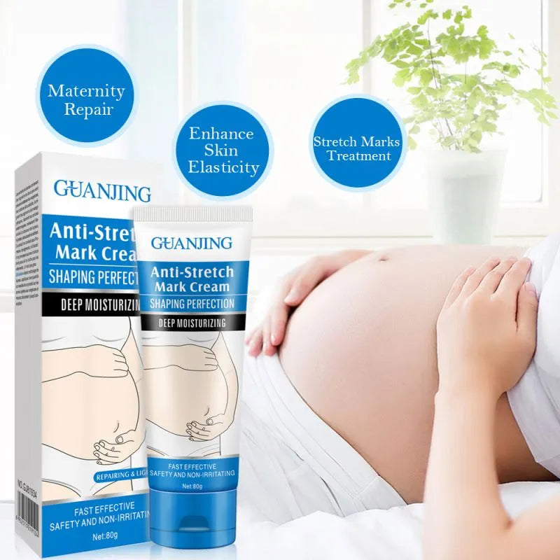 Guanjing Remove Stretch Marks Cream Anti-Wrinkle Maternity Skin Repair - 80g
