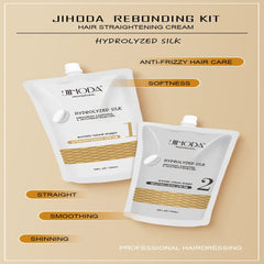 Gihoda Rebonding Hair Straightening Cream for Nourish and Smooth Hair - 1000ml Each