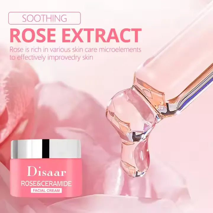 Disaar Rose Ceramide Repair and Brightening Facial Cream - 50g