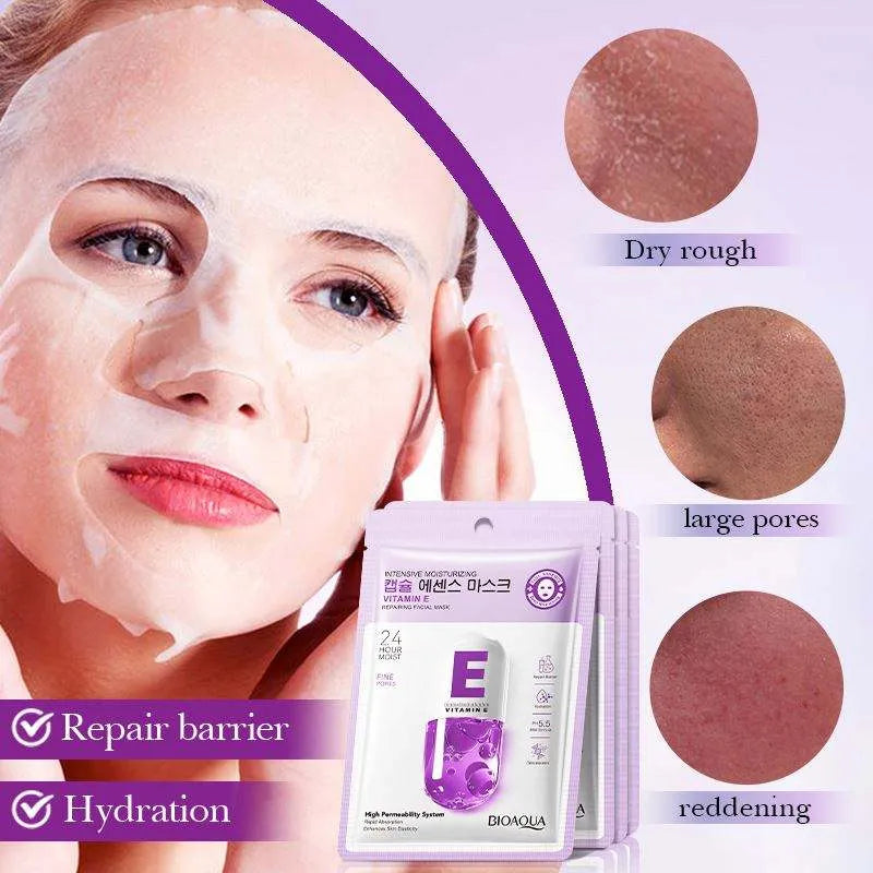 Bioaqua Vitamin E Repairing Facial Mask – Hydration & Skin Repair
