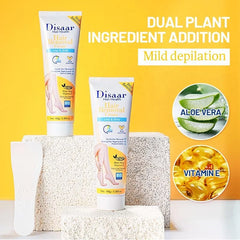 Disaar Vegan Inhibit Hair Removal Cream for Sensitive Skin - 100g
