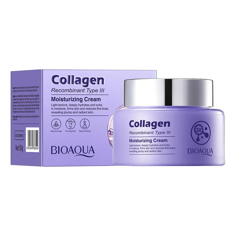 Bioaqua Collagen Moisturizing Hydrating Face Cream - 50g