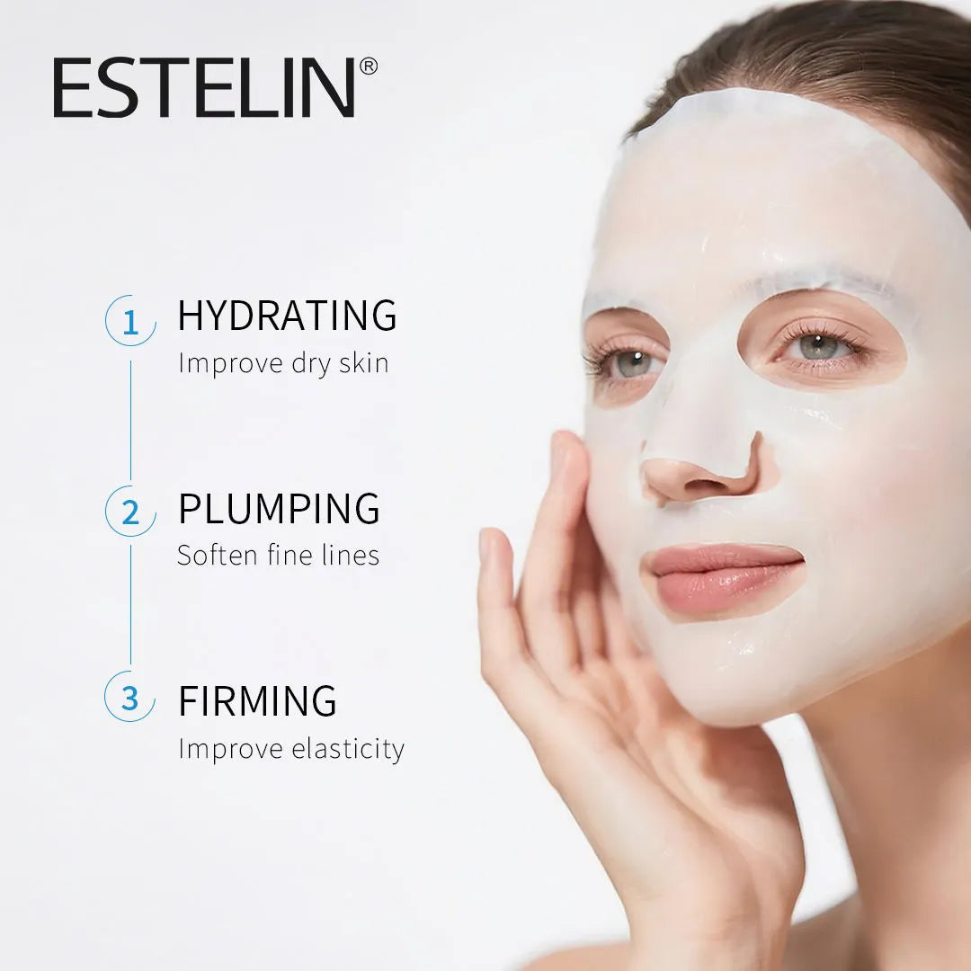 Estelin Water Bank Hyaluronic Acid Hydrating Sheet Mask - 25g