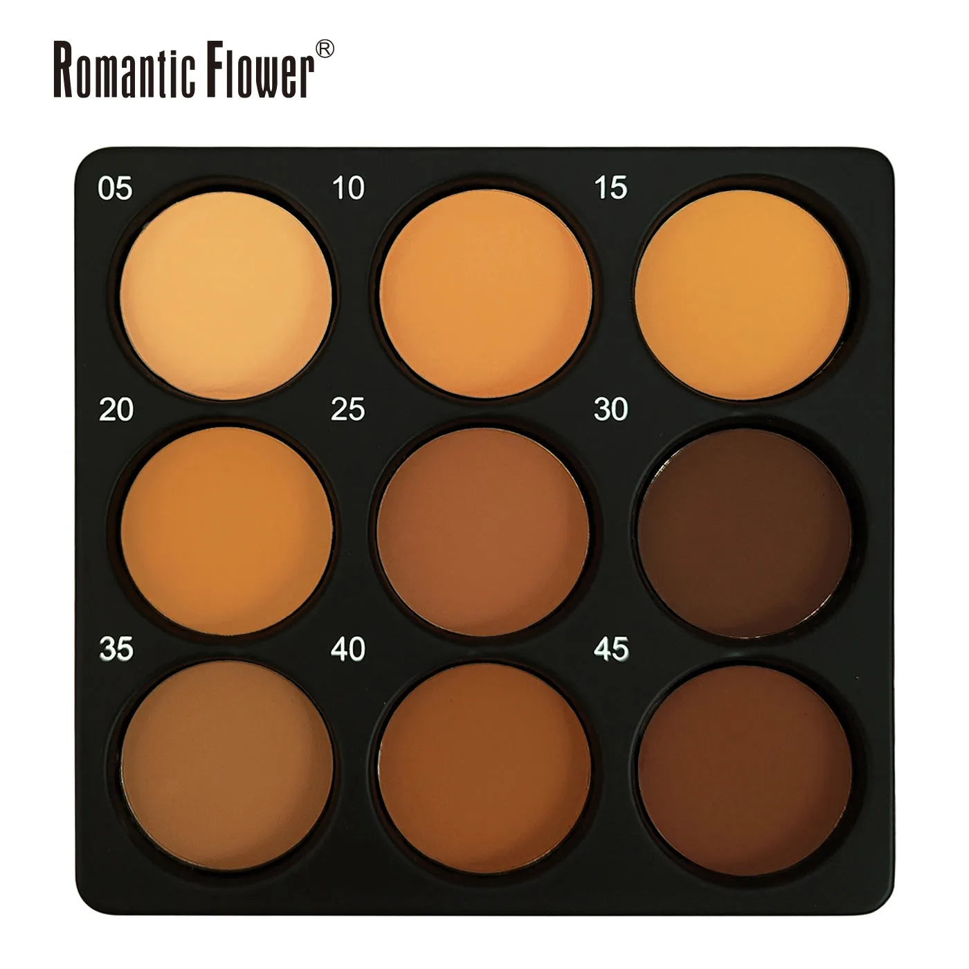 Romantic Flower 9‑in‑1 Contour Palette