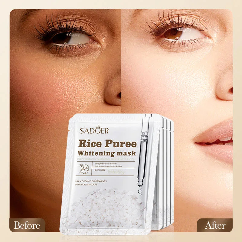 Sadoer - Rice Puree Whitening Facial Mask - 25g