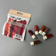 Color Kill Cute Mini Matte Velvet Capsule Lipstick - 6 Colors