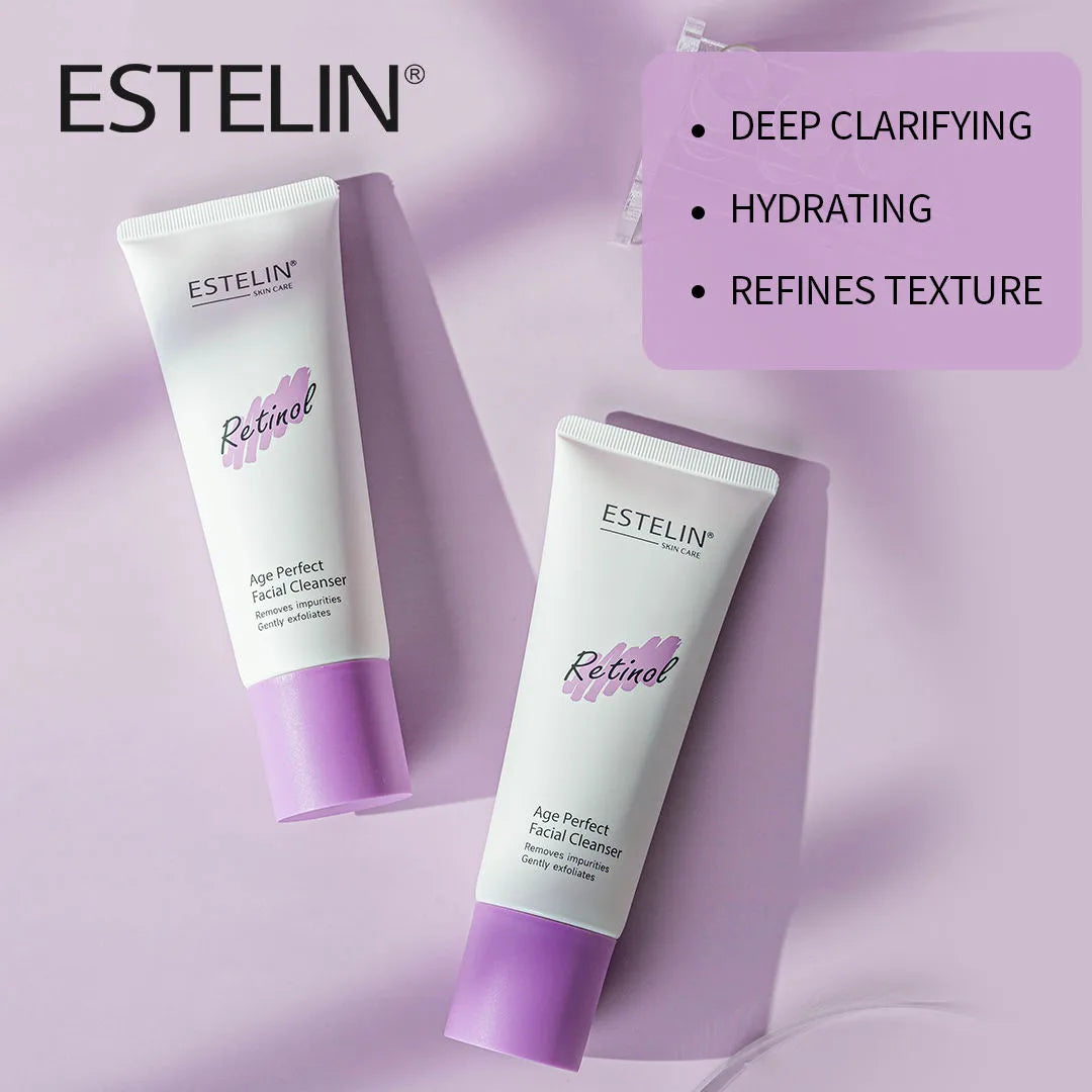 Estelin Retinol Age Perfect Facial Cleanser - 120g