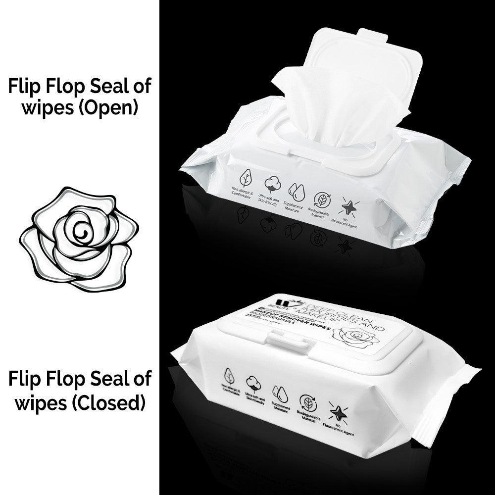 WBM Beauty Makeup Remover Wipes (25 Pieces)